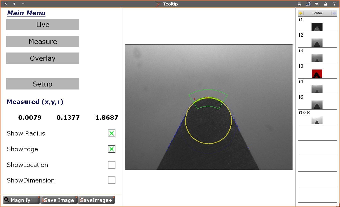 ezMeasure - tooltip inspection