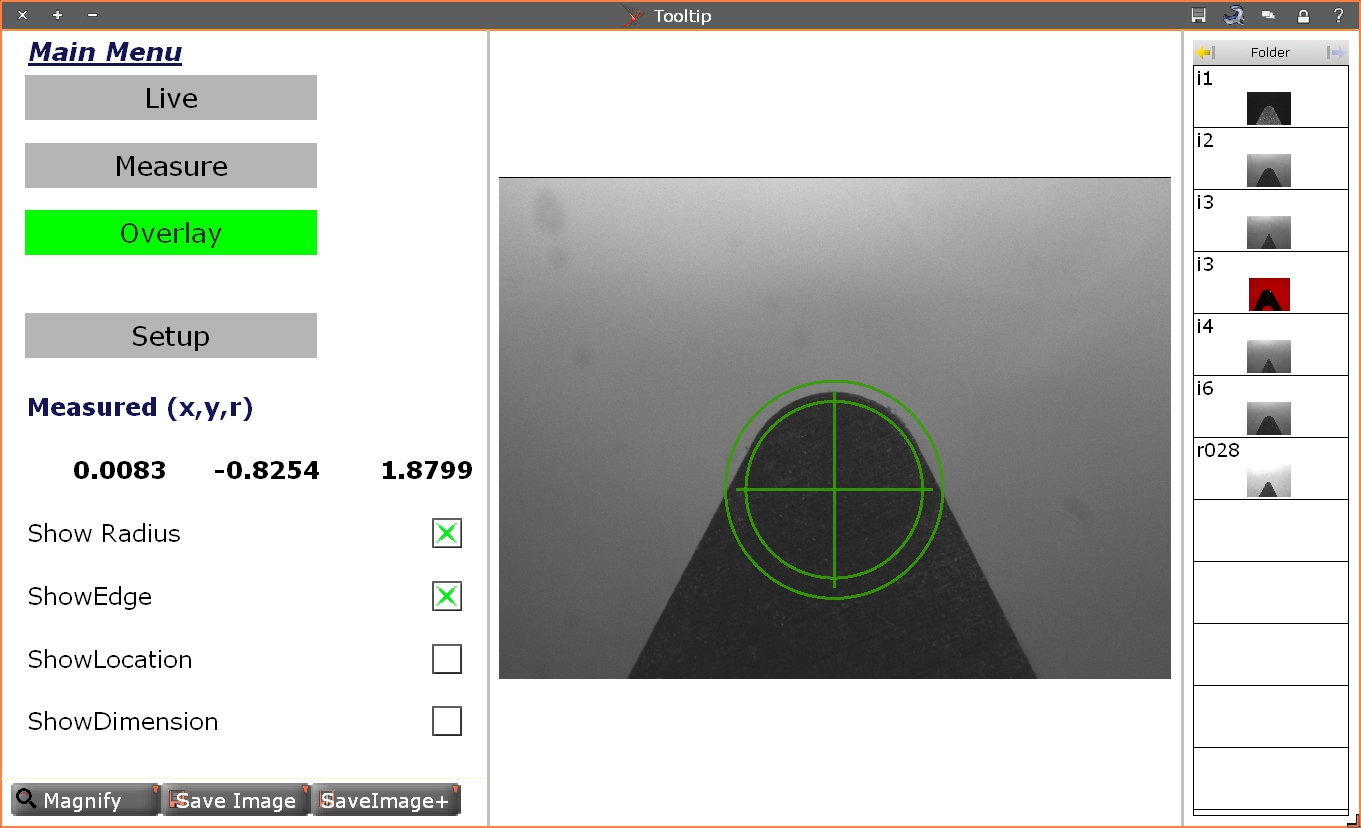 ezMeasure - tooltip inspection